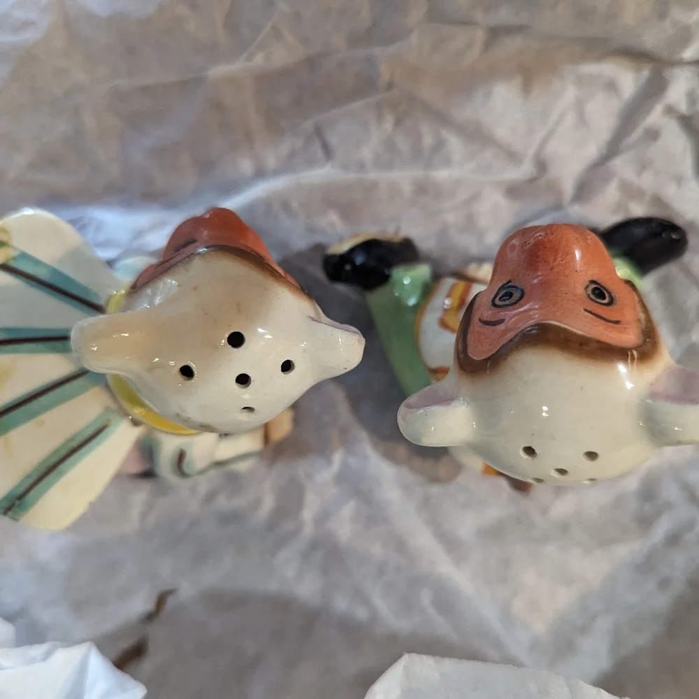 Vintage salt and pepper